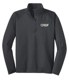 Sport-Tek® - TALL Sport-Wick® Stretch 1/2-Zip Pullover with Greif Embroidery Logo - Men's
