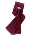 Tri-Fold Golf Towel with Grommet and Clip w/ Greif Logo