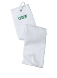 Tri-Fold Golf Towel with Grommet and Clip w/ Greif Logo