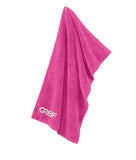 Microfiber Golf Towel with Carabiner w/ Greif Logo