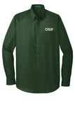 Port Authority® - LONG SLEEVE Carefree Poplin Shirt with Greif Logo - Men's