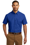 Port Authority® - Short Sleeve Carefree Poplin Shirt - Men's