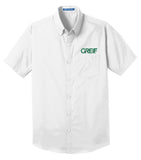 Port Authority® - Short Sleeve Carefree Poplin Shirt - Men's