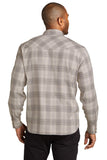 Port Authority Long Sleeve Ombre Plaid Shirt