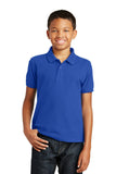 Port Authority® - Cotton Blend Core Youth Classic Pique Polo with GREIF Embroidered Logo